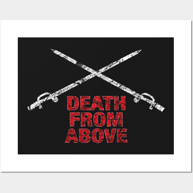 Death From Above Wall Art by MindsparkCreative